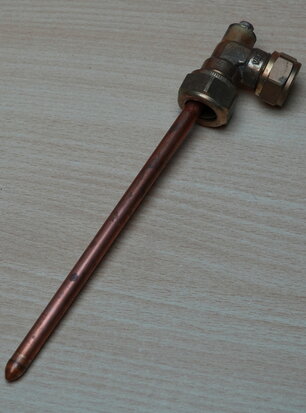 Intergas 176057 Dompelbuis koudwater 16mm