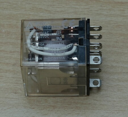 Omron LY4 48VAC relay insert 14 pin