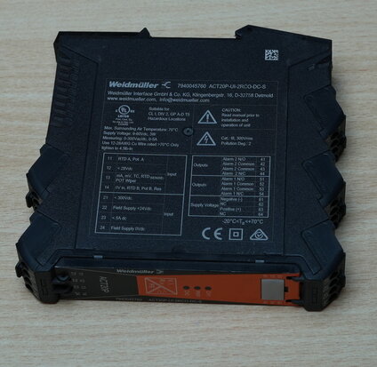 Weidmuller ACT20P-UI-2RCO-DC-S Signaalomvormer 7940045760