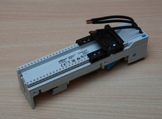 Wohner 32430 stroomrailadapter 25A 1 draagrail