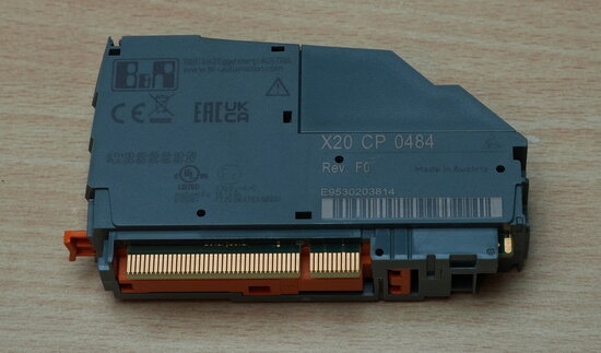 B&R Automation X20CP0484 Programmable Logic Controller (PLC) CPU processor module