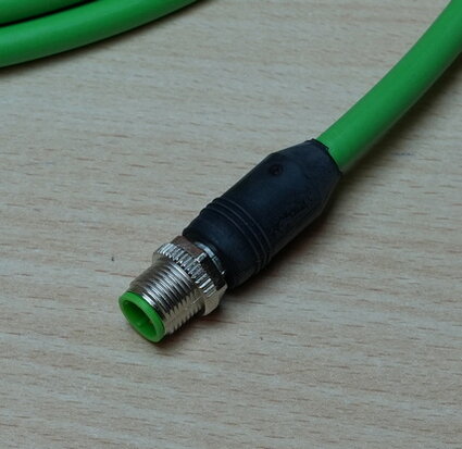 Murrelektronik 7000-44711-6590500 Connector M12 male L=5M RJ45