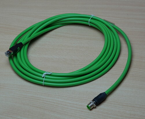 Murrelektronik 7000447116590500 Connector M12 male RJ45