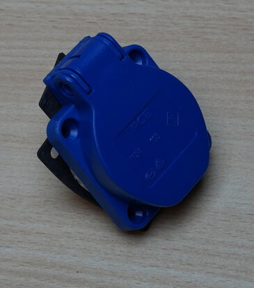 PCE 105-0B schuko wandcontactdoos 16A IP54 106343