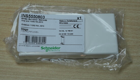 Schneider Stago INS5550803 eindschot wandgoot