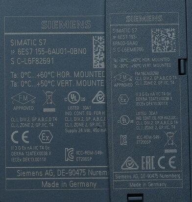 Siemens 6ES7155-6AA01-0BN0 profinet bundle im Simatic ET 200SP