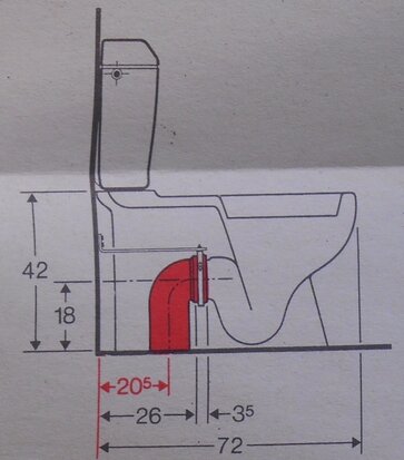 Geberit wc-aansluiting kit 152.647.00.1