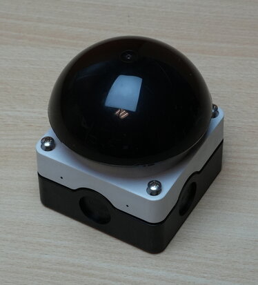 Eaton-FAK-S-KC11-Voet-slagdrukknop-paddenstoel-zwart-opbouw-229749