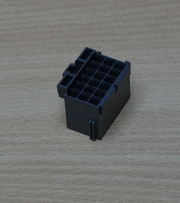 TE Connectivity / AMP 1-967624-1 Connector JUN-POW-TIM HOUSING 18POS grijs