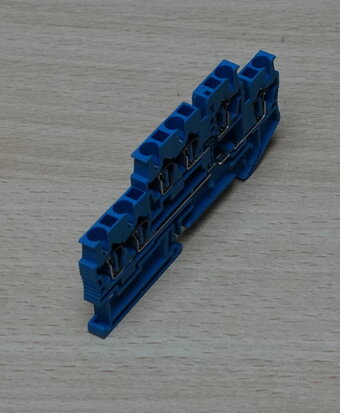 Phoenix Contact STTB 2,5-TWIN verbindingsrijgklem blauw 3038529