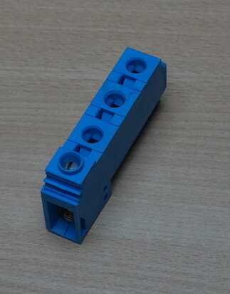 Wago Serie 284 verbindingsrijgklem 0,2-10MM² blauw 284-624