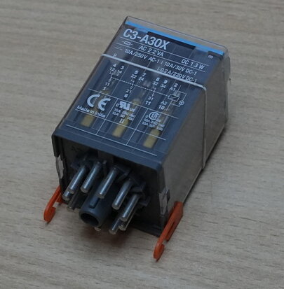 Releco-C3-A30X-110V-DC-insteek-relais