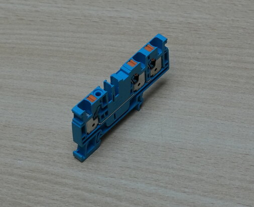 Weidmuller A3C 4 BL verbindingsrijgklem 2051280000