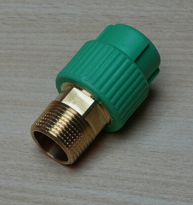 Aquatherm green pipe 0021310 overgangsstuk 20x3/4'' AG 6K