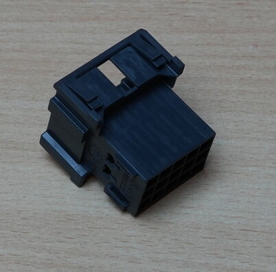 TE Connectivity / AMP 1-967628-6 Connector FLA-ST-GEH 2.8 15P grijs