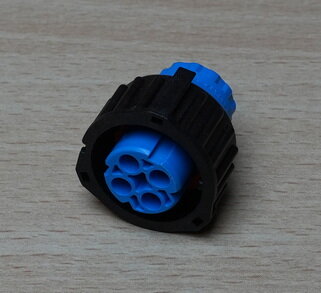 TE Connectivity / AMP 4-965569-1 ronde Connector recht 4P