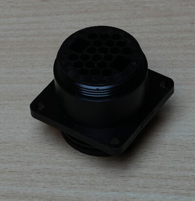 TE Connectivity / AMP 206613-1 Circular Power Connector 22P