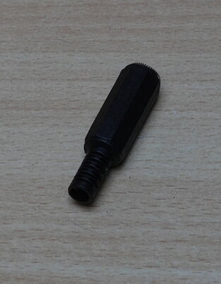 NINIGI JC-121 connector Jack 3,5mm stekker vrouwelijk mono met wartel