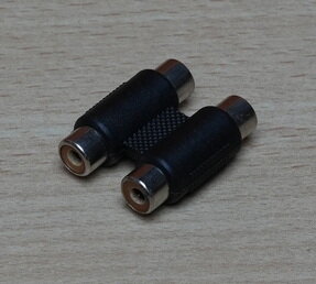 Clinch-koppestuk-female-female-zwart