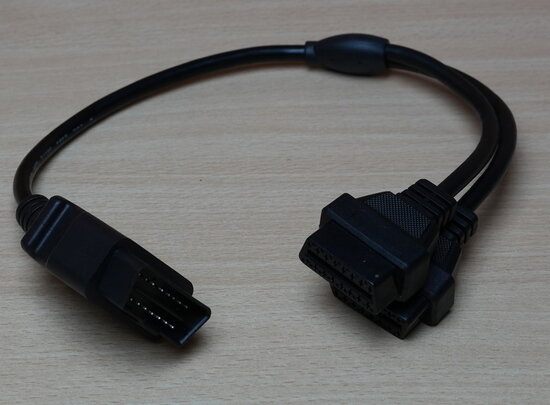 OBD-Y-splitter-mannelijk-2-vrouwlijk-16P