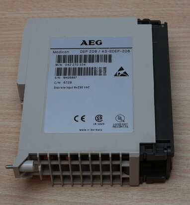 AEG Modicon AS-BDEP-208 Discrete Input Module DEP208
