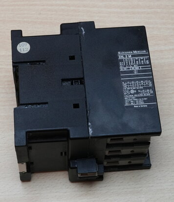 Kl&ouml;ckner-Moeller DIL2M magneetschakelaar 220V 240V 50/60 Hz 3P 90A, DIL 2M