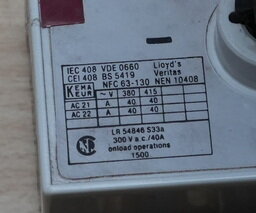 Holec Duco S 33a/4 switch disconnector 40A 4P