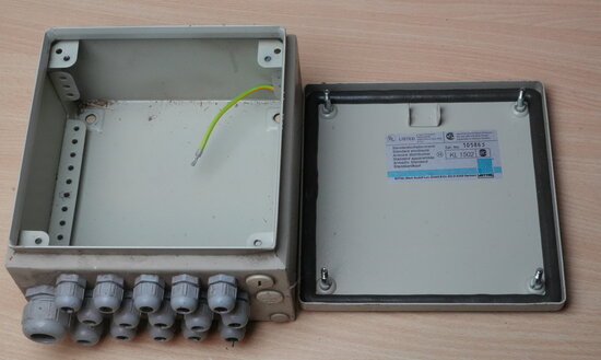 Rittal KL 1502 Klemmenkast KL zonder wartelplaat IP66, 200x200x120 mm