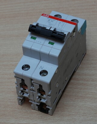 ABB S 201-NA B 10A Leistungsschalter 2P 2CDS251103R0105