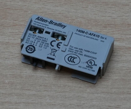 Allen-Bradley-140M-C-AFA10-Frontmontage-1NO-hulpcontact