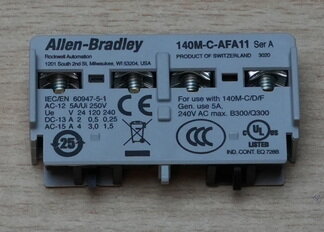Allen Bradley 140MT-C-AFA11 Hulpcontact 1 NO 1NC