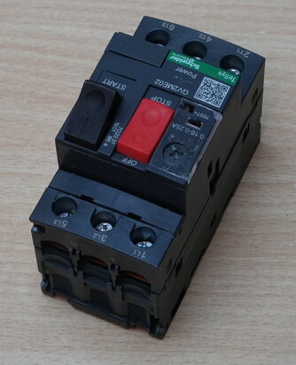 Schneider Electric GV2ME02 motorbeveiligingsschakelaar 0,16-0,25A