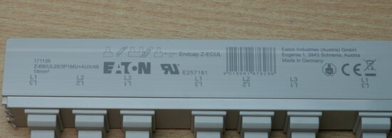 Eaton 171139 xPole Kamrail Z-BB/UL25/3P1MU+AUX/48