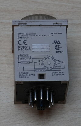 Omron H3CR-A 100-240VAC tijdrelais 100 tot 240V AC 11 pin