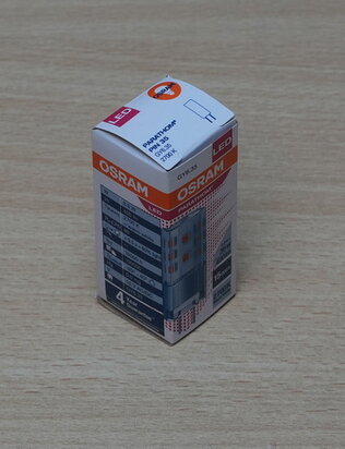 Osram 271944 Parathom LED Pin GY6.35 3.3W 400lm 827 Zeer Warm Wit