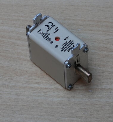 Hager LNH0160M NH smeltpatroon (mes) NH00 combikenmelder 160A