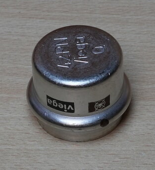Viega 402391 Temponox RVS kap 42mm