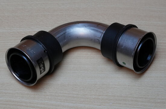 Viega 731939 Smartpress bocht 90&deg;, 50 mm, 2x pers