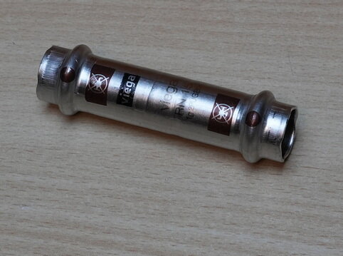 Viega 809195 Temponox schuifsok 15mm RVS