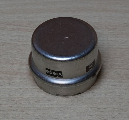 Viega 812010 Temponox eindkap 54mm RVS