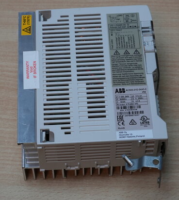 ABB ACS55-01E-04A3-2 Omvormer Aandrijving 0,75 kW, 1 fase, 4,3A