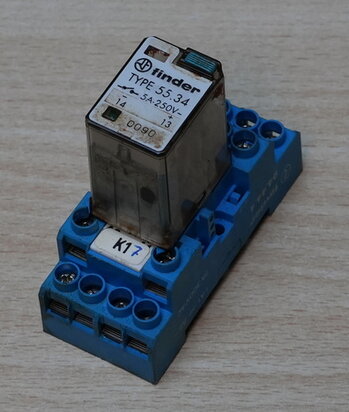 Finder-55.34-relais-5A-24VDC