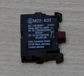 Moeller-M22-K01-contact-element-NC