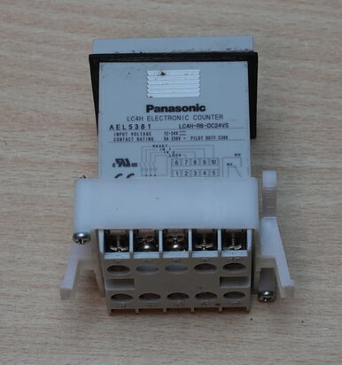 Panasonic LC4H-R6-DC24VS Teller elektronisch, LCD, pulsen, 250VAC/5A