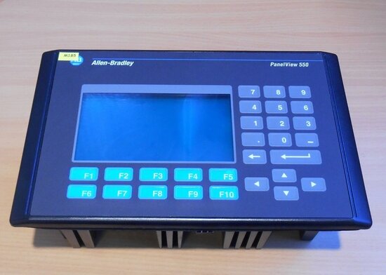 Allen Bradley 2711-K5A1 AB PanelView 550 Operator Interface display