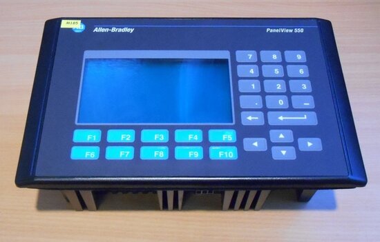 Allen Bradley 2711-K5A1 AB PanelView 550 Operator Interface display