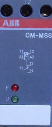 ABB CM-MSS Temperature Measurement Relay motor protection 1SVR430800R9100