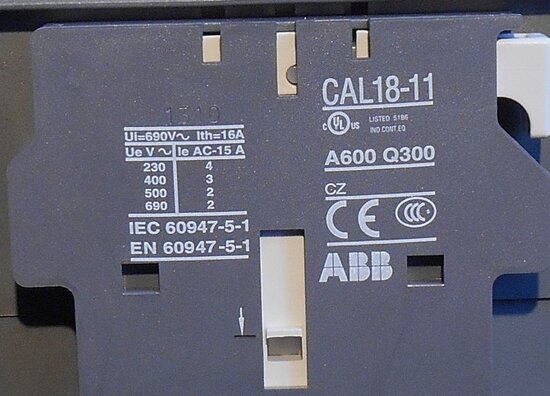 ABB AF145-30 Magneetschakelaar 20-60VDC 3P 250A