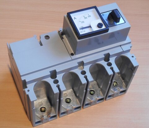 Schneider Merlin Gerin ampere meter ampmeter blok 32656 4P 400A