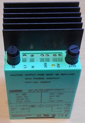 Phoenix Contact CM 62-PS-230AC/24DC/1 Power Supply 24v DC voeding